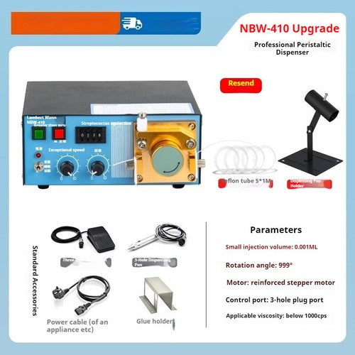 ya 26 8.1 Peristaltic Dispenser Fast Drying Glue Dropper MT410 Instant Drying Glue Inki