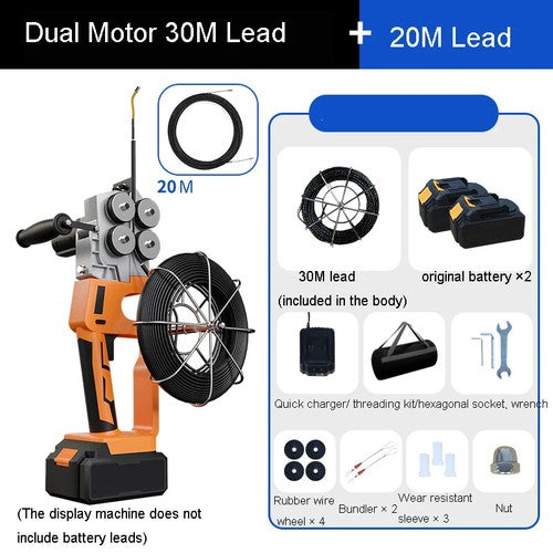 ya 26 8.1 Electric Threading Machine Stringing Hydropower Electrician Conduit Wire Pullingc