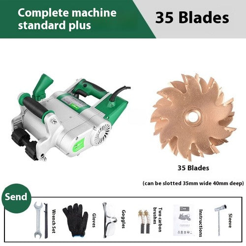 ya 26 8.1 220V Electric Wall Chaser Concrete Tile Cutter Notcher Groove Cutting Machinek