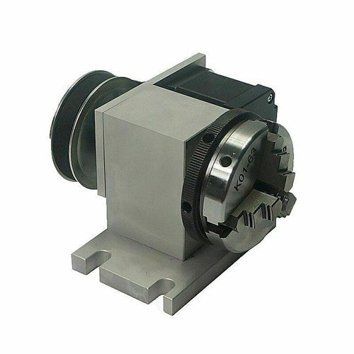 ya 26 8.1 CNC Engraving Machine Four-axis Rotating Shaft 65mm Chuck with Thimble Tailstocke