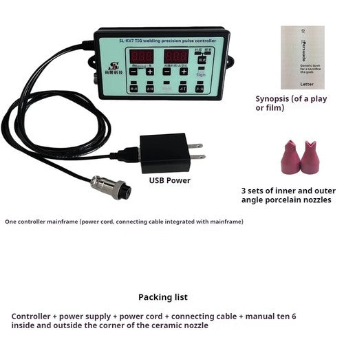 ya 26 7.28.2 Tig Welding Modified Cold Welding Machine Pulse Controller Imitation Laserj