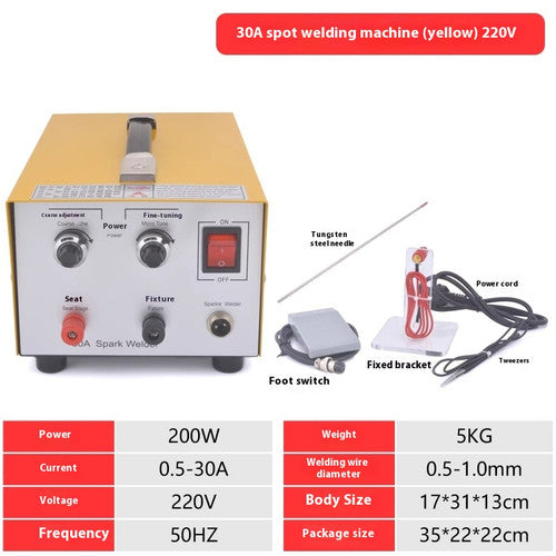 ya 26 8.1 Jewelry Laser Welding Machine Spot Welder Gold Silver 50A 220vbumper Welderm