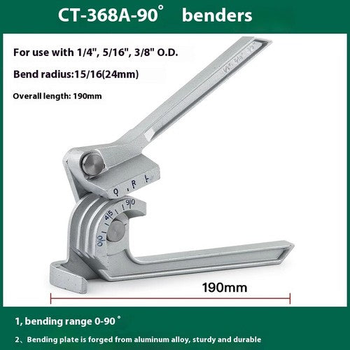 ya 26 7.28.3 Manual Pipe Bender, Size 6/8/10 Multi-purpose, Copper Pipe Aluminum Pipe Benderc