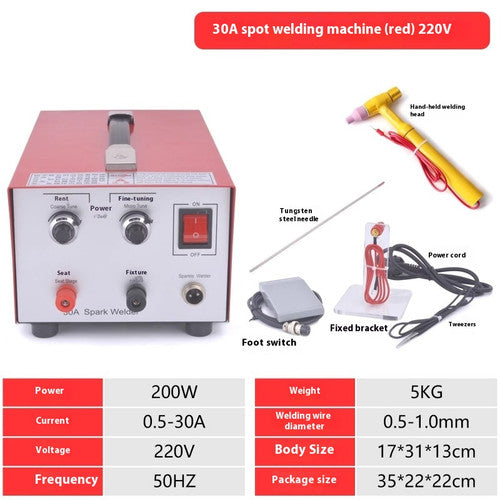 ya 26 8.1 Jewelry Laser Welding Machine Spot Welder Gold Silver 50A 220vbumper Weldert