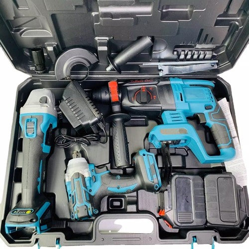 ya 26 8.1 Cordless Brushless Electric Drill Angle Grinder Wrenches Combi tionj