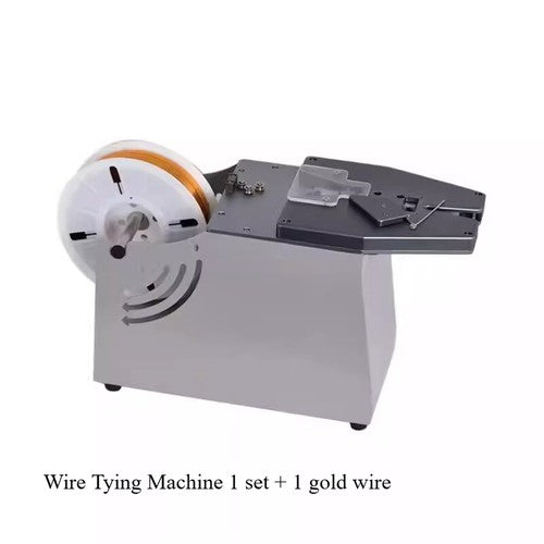 ya 26 7.28.2 Automatic Wire Tying and Lacing Machine Wire Bundle Bread Food uit Bagsg