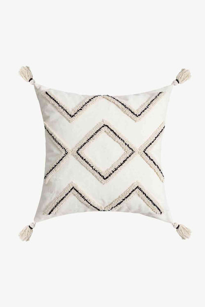 Geometric Embroidered Decorative Throw Pillow Case - Create the impossible