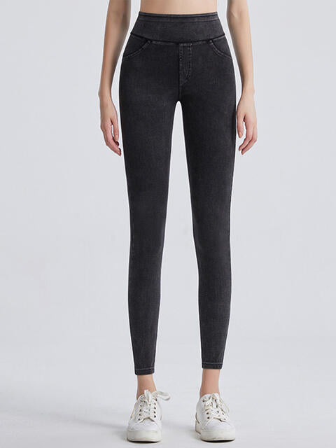Wide Waistband Sports Leggings - Create the impossible