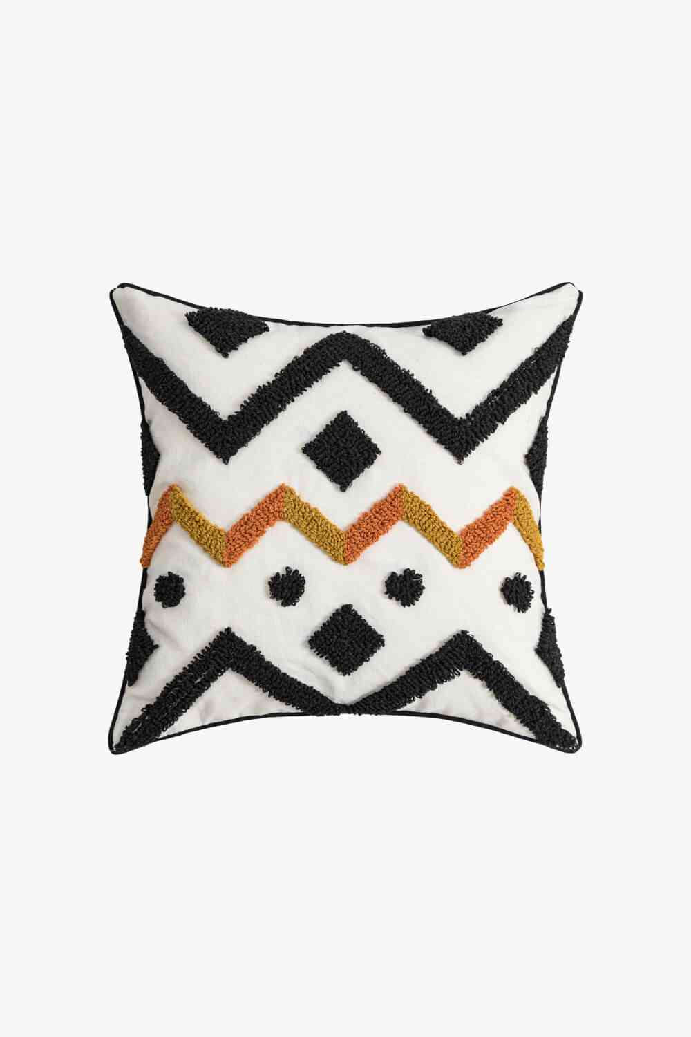 Geometric Embroidered Decorative Throw Pillow Case - Create the impossible