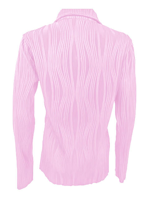 Collared Neck Long Sleeve Shirt