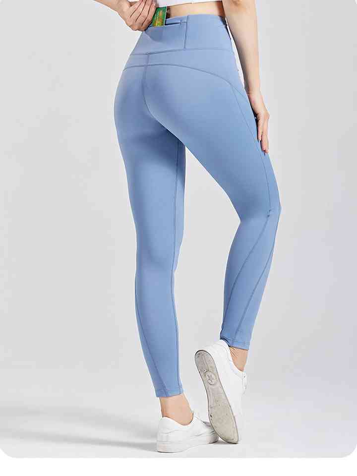 Wide Waistband Active Leggings