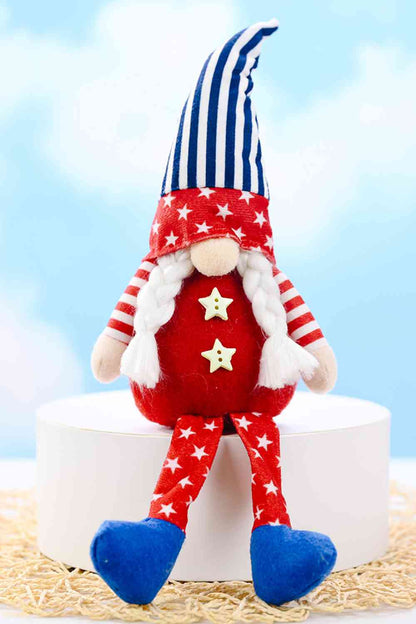 2-Piece Independence Day Pointed Hat Decor Gnomes