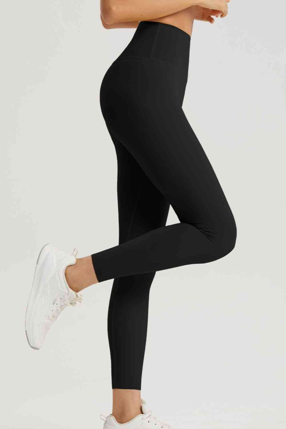 Wide Waistband Sports Leggings