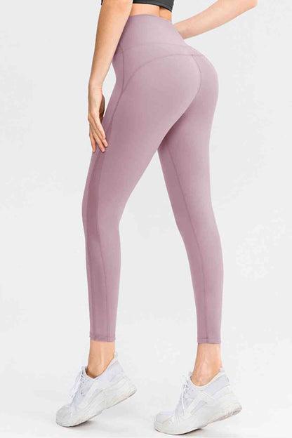 Wide Waistband Slim Fit Long Sports Pants - Create the impossible
