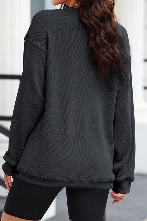 MERRY AND BRIGHT Graphic Sweatshirt - Create the impossible