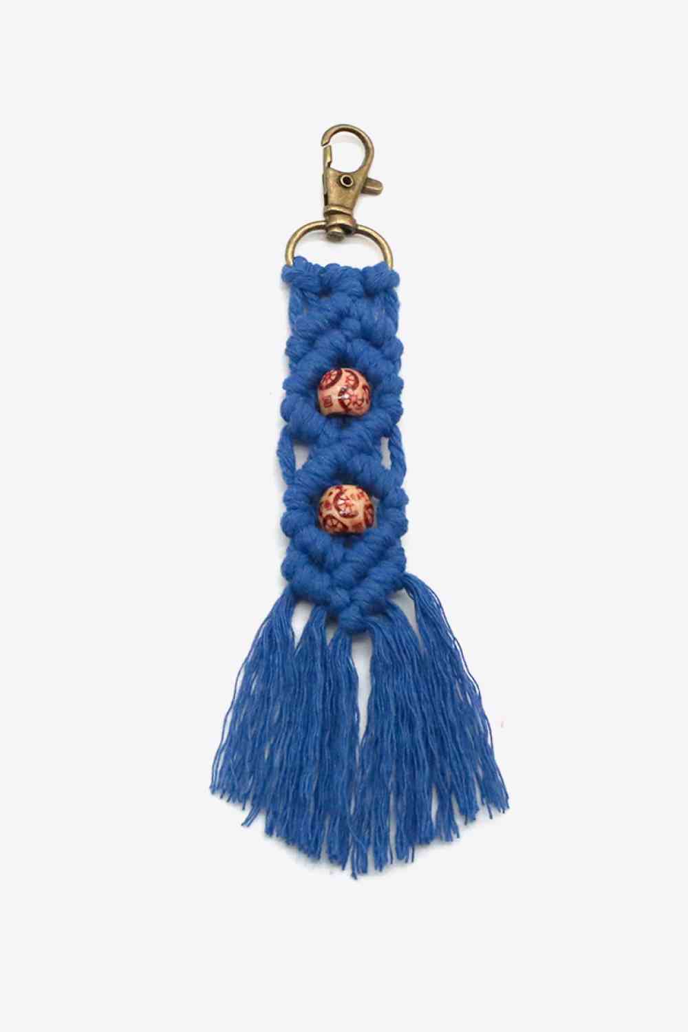 Assorted 4-Pack Handmade Macrame Fringe Keychain - Create the impossible