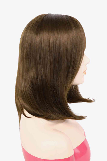 Full Machine Made Short Wave Hair Wigs 10''