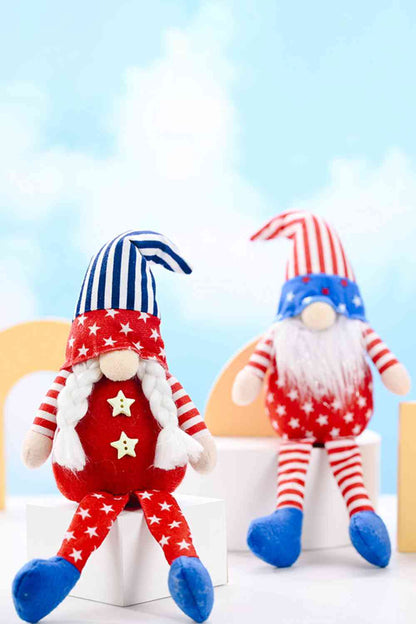 2-Piece Independence Day Pointed Hat Decor Gnomes