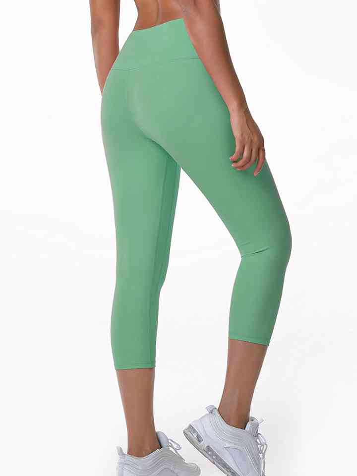 Wide Waistband Active Leggings