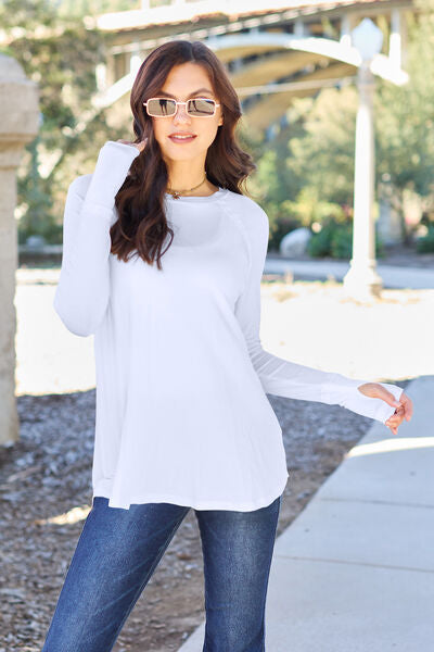 Basic Bae Full Size Round Neck Long Sleeve T-Shirt - Create the impossible