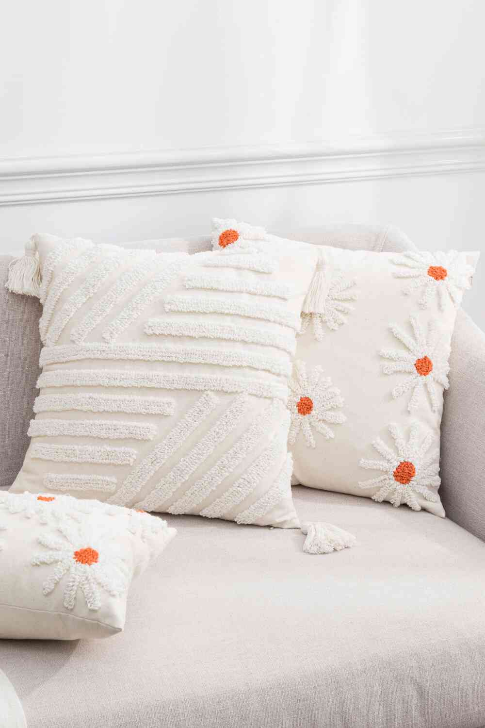 Textured Decorative Throw Pillow Case - Create the impossible