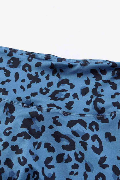 Leopard Print Wide Waistband Leggings - Create the impossible