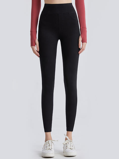 Wide Waistband Sports Leggings - Create the impossible