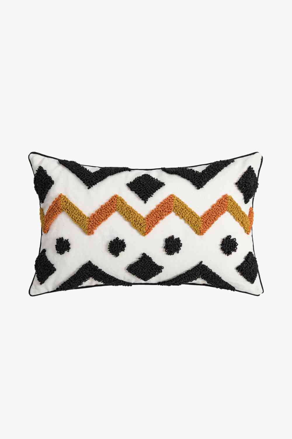 Geometric Embroidered Decorative Throw Pillow Case - Create the impossible