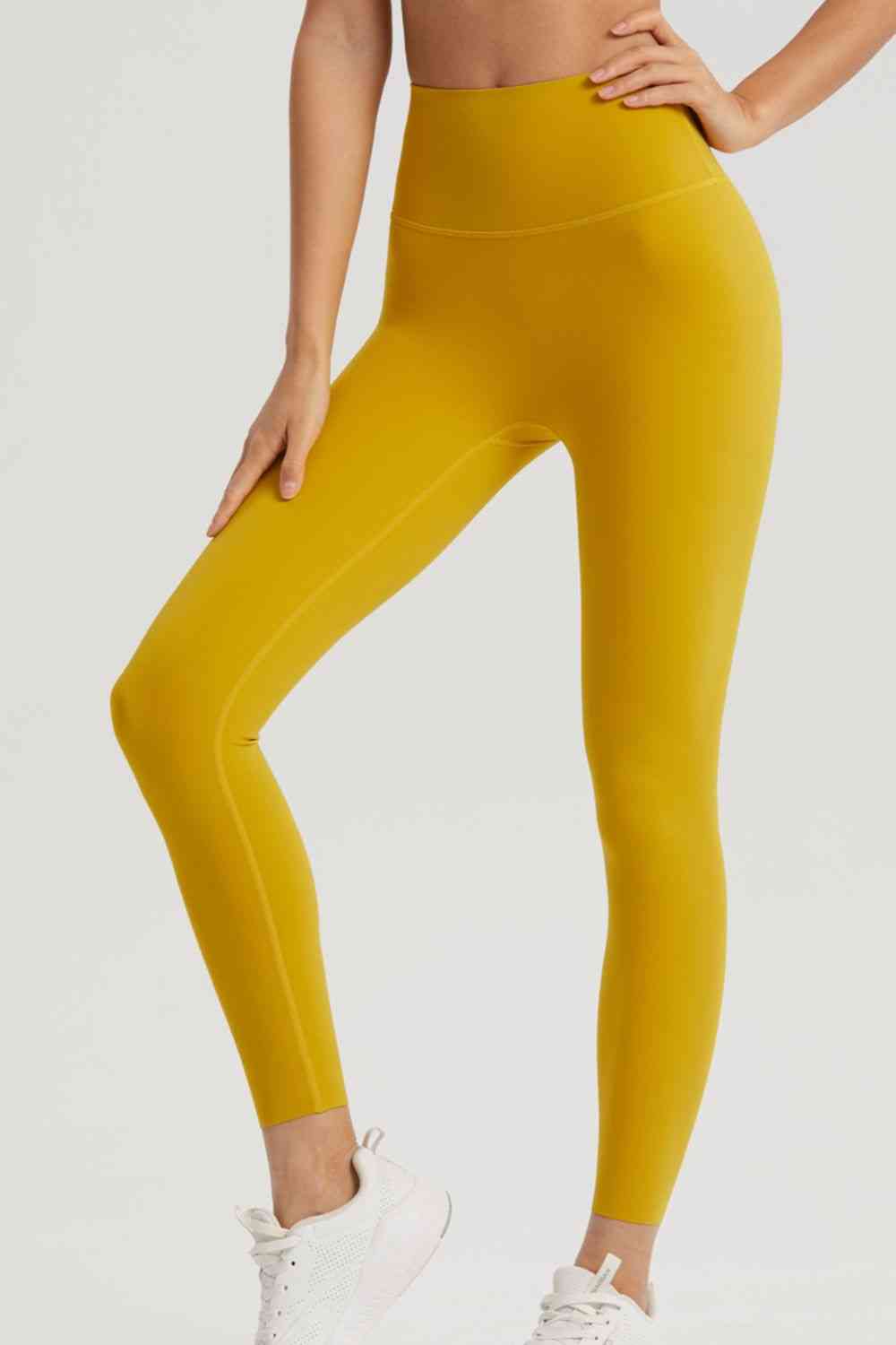 Wide Waistband Sports Leggings