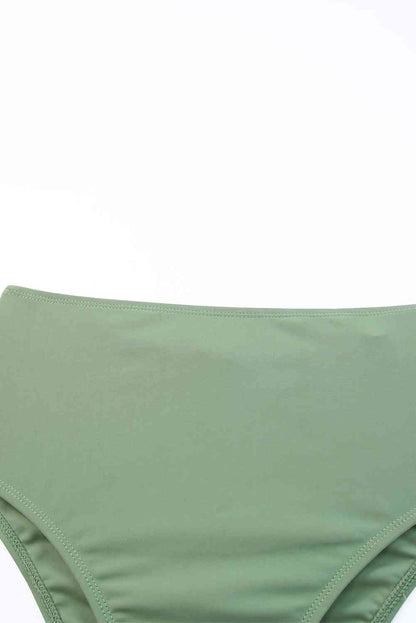 Tie Back Sleeveless Swim Dress and Bottoms Set - Create the impossible