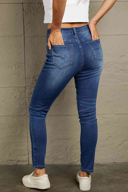 Baeful What You Want Button Fly Pocket Jeans