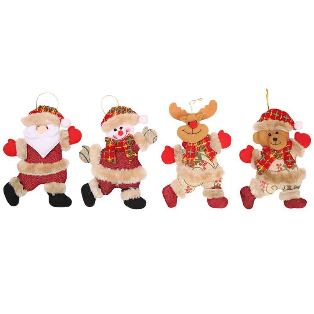 4-Piece Christmas Hanging Widgets