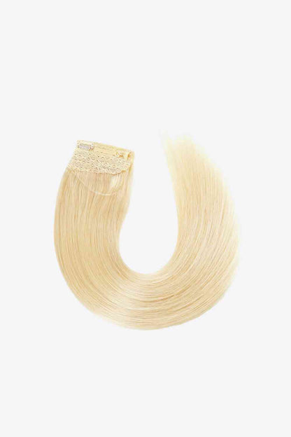 20" 100g Fully Handmade Indian Human Halo Hair