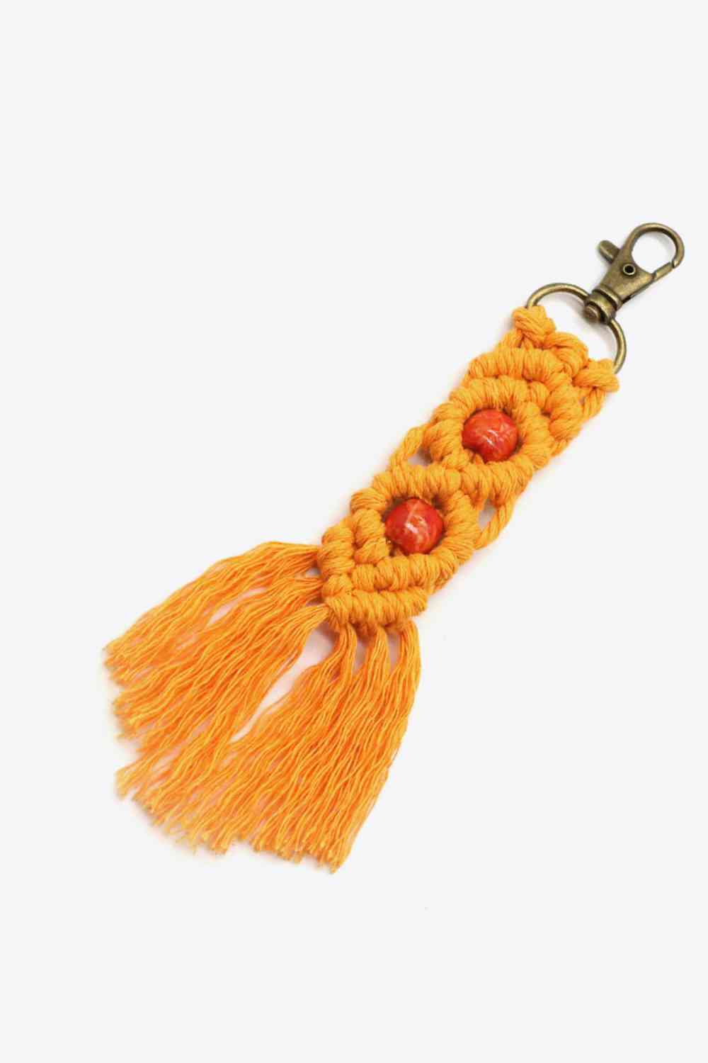 Assorted 4-Pack Handmade Macrame Fringe Keychain - Create the impossible