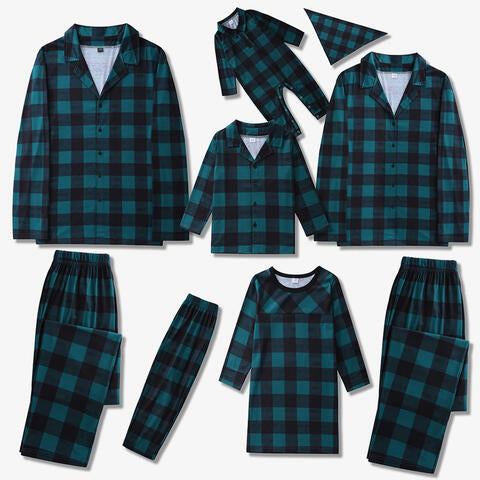 Boy Plaid Shirt and Pants Set