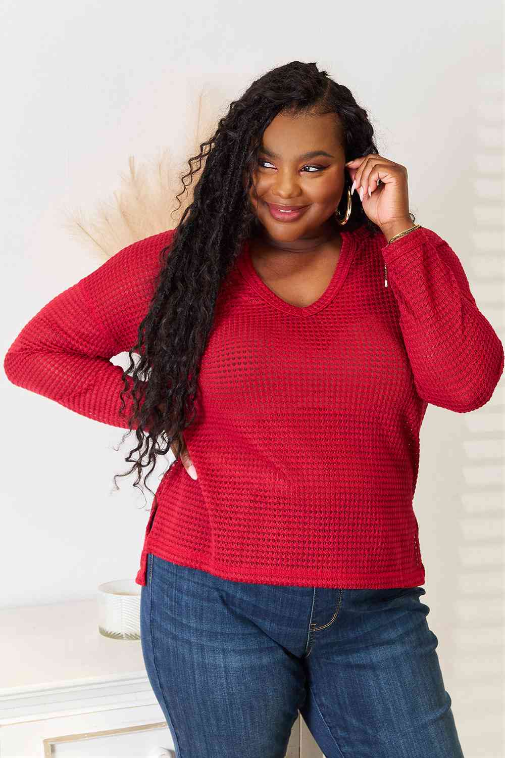 Culture Code Full Size Wide Notch Relax Top - Create the impossible