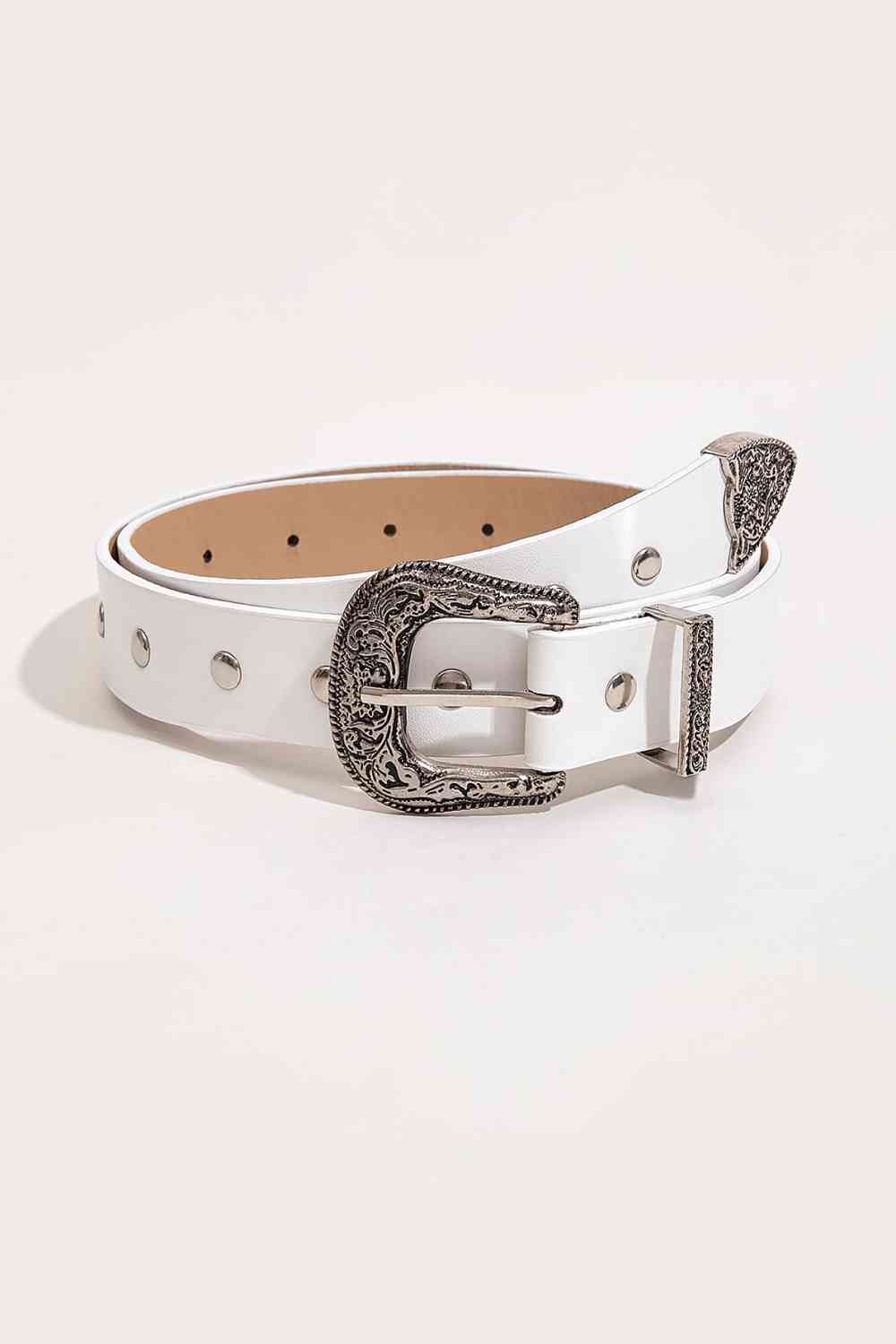 PU Leather Studded Belt