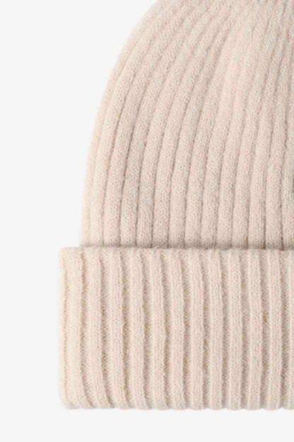 HAPPY Contrast Beanie