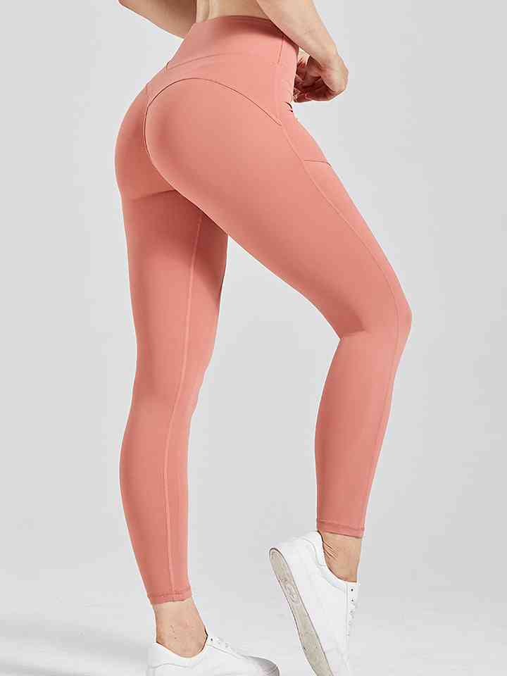 Wide Waistband Active Leggings