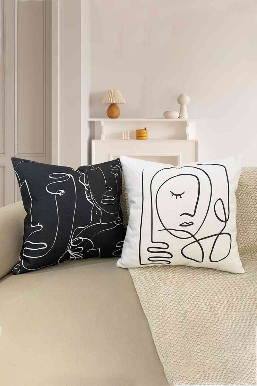 2-Pack Decorative Throw Pillow Cases - Create the impossible