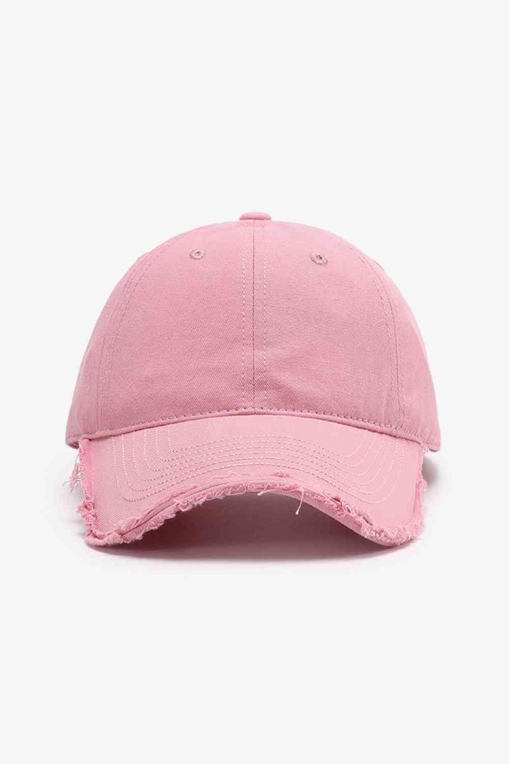 Distressed Adjustable Baseball Cap