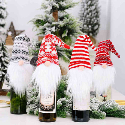 Assorted 2-Piece Wine Bottle Covers