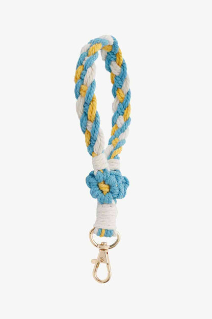 Floral Braided Wristlet Key Chain - Create the impossible