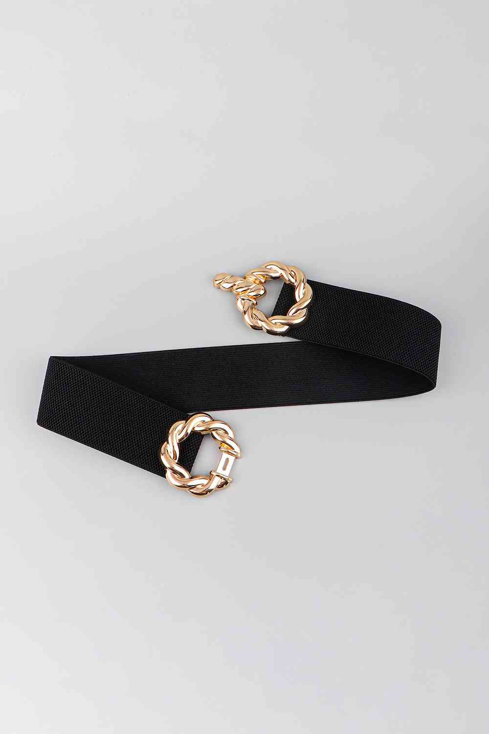 Zinc Alloy Buckle Elastic Belt