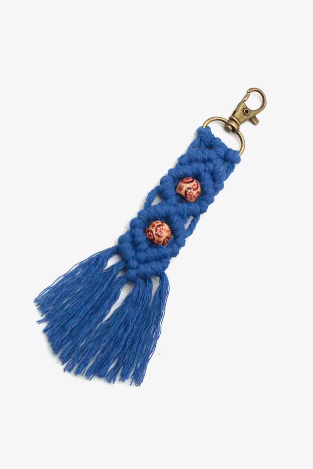 Assorted 4-Pack Handmade Macrame Fringe Keychain - Create the impossible