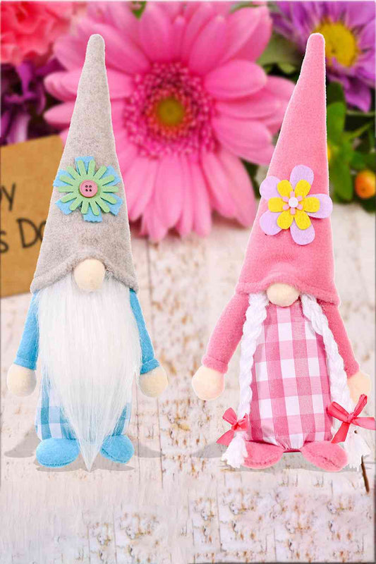 2-Pack Mother's Day Pointed Hat Faceless Gnomes