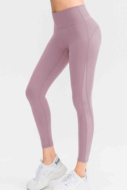 Wide Waistband Slim Fit Long Sports Pants - Create the impossible