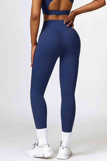 Breathable Wide Waistband Active Leggings