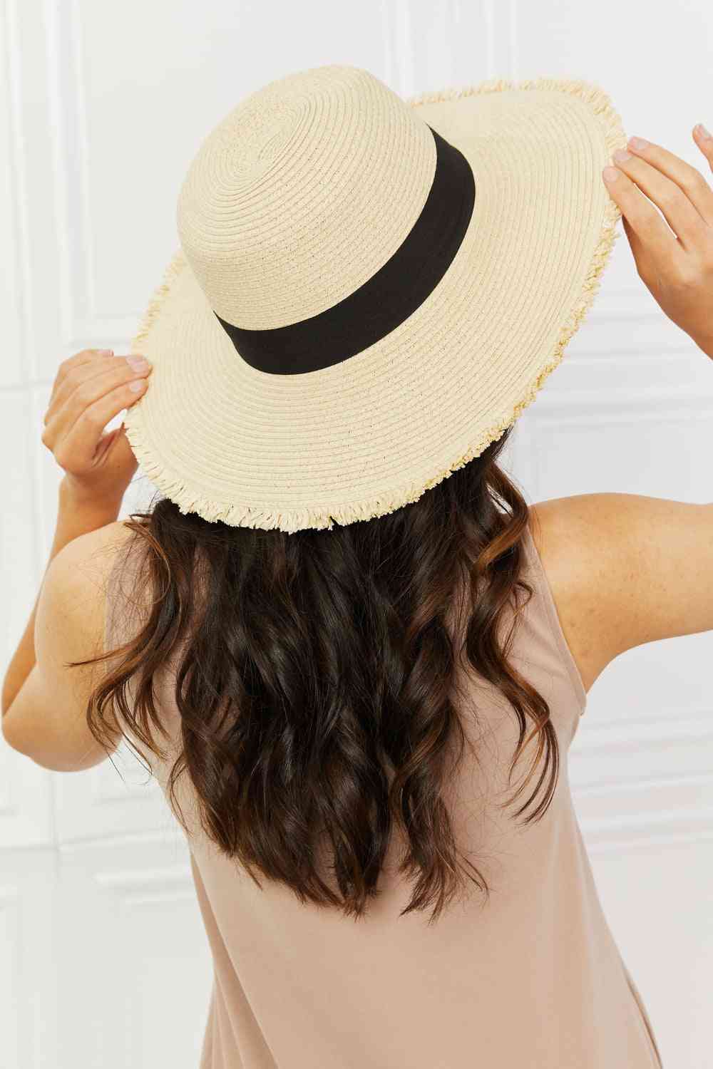 Fame Time For The Sun Straw Hat