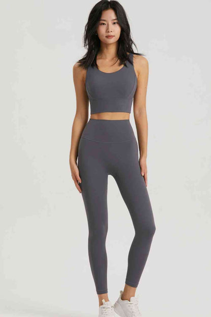 Wide Waistband Sports Leggings